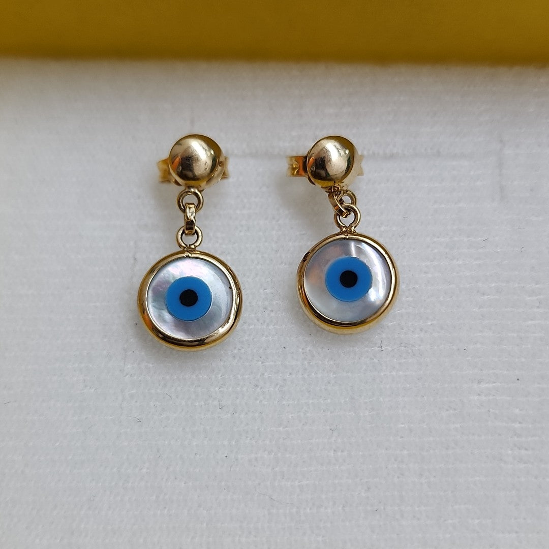 BROQUELES PAR ORO 10 K 1,80 GRMS (SEMINUEVO)