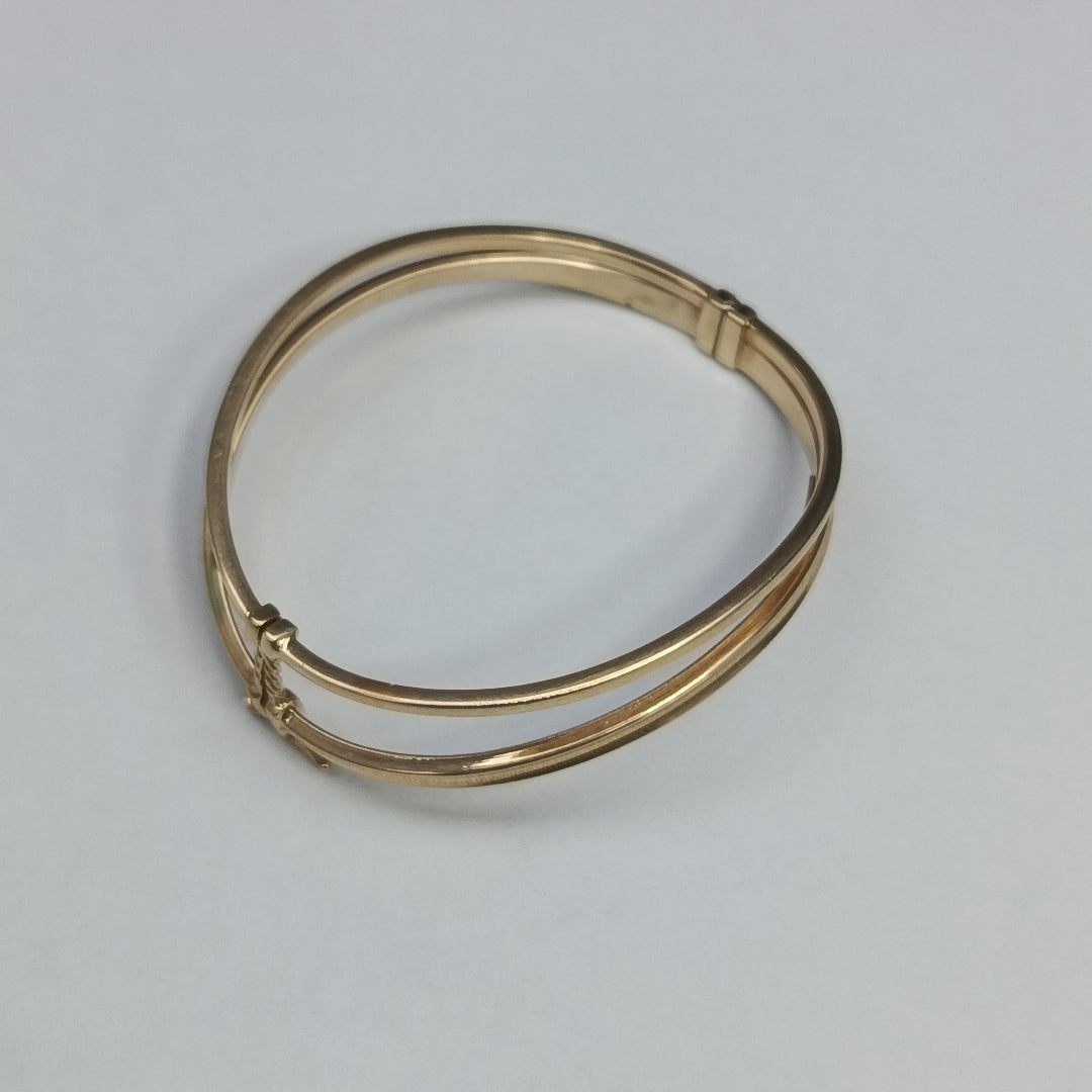 PULSERA RIGIDA ORO 14 K 9,30 GRMS (SEMINUEVO)
