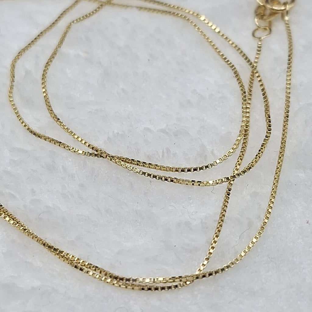 CADENA VENECIANO 14K 55 CM 1.8 GR (NUEVO)