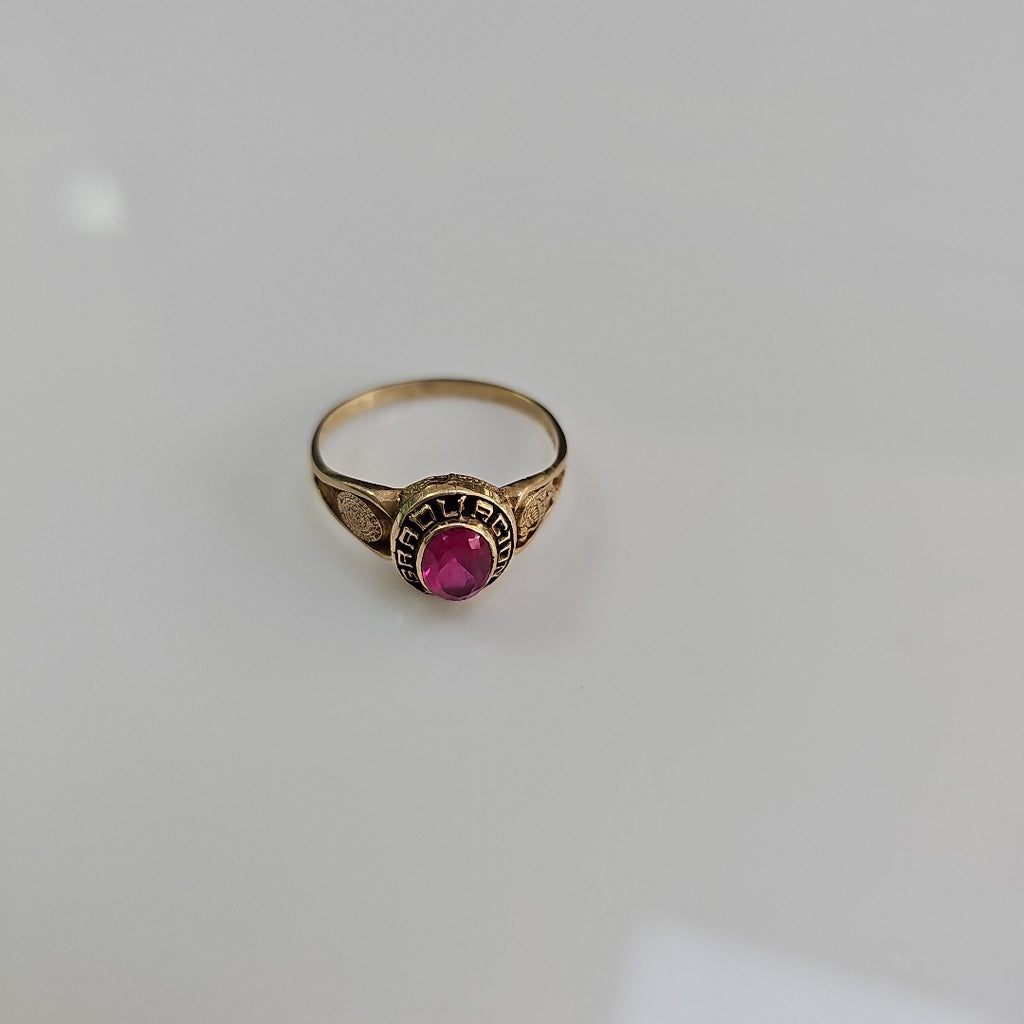 ANILLO DE GRADUACIÓN ORO 8 K 3,00 GRMS (SEMINUEVO)