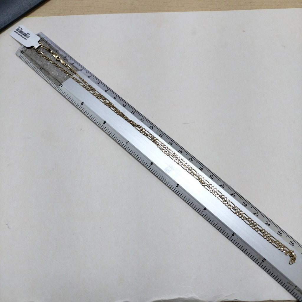 CADENA TEJIDO 3X1 14K 55 CM 5.3 GR (NUEVO)