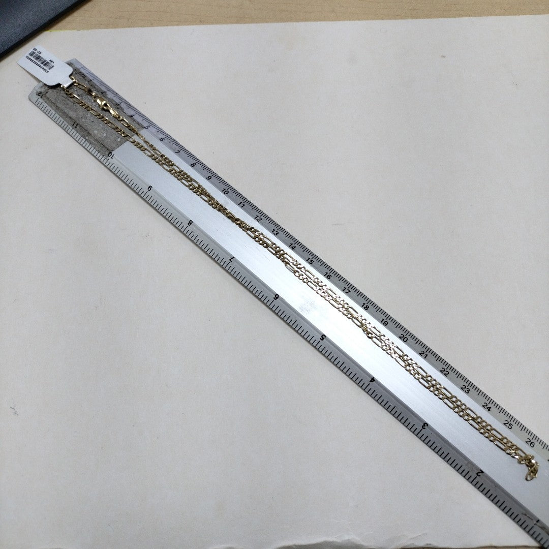 CADENA TEJIDO 3X1 14K 55 CM 5.3 GR (NUEVO)