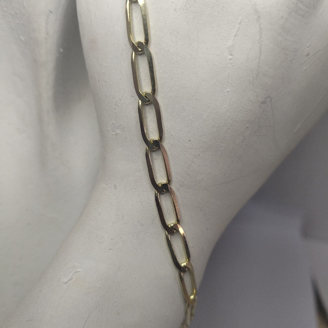 PULSERA ESLABON 14K 21 CM 4.3 GR (NUEVO)