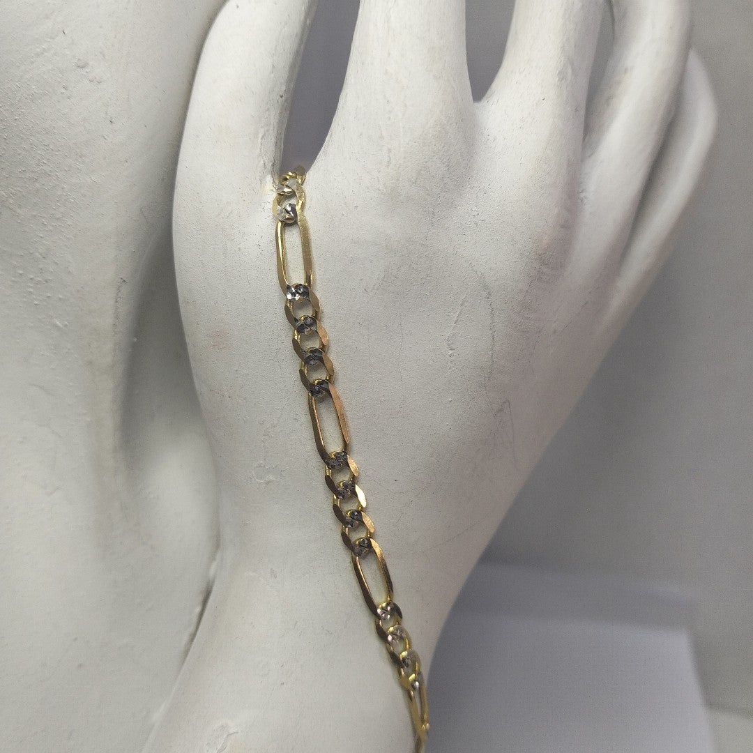 PULSERA 3X1 14K 21 CM 4.6 GR (NUEVO)