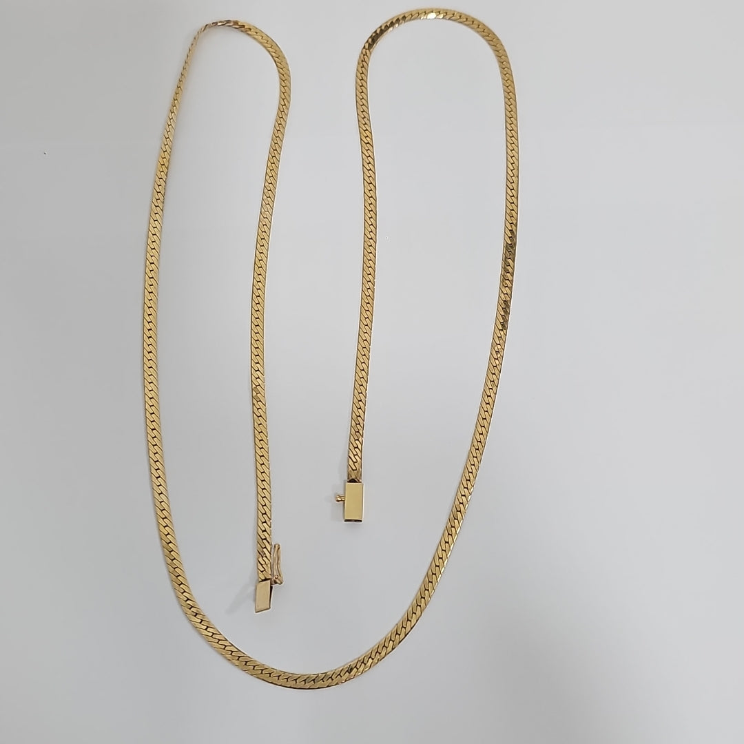 CADENA ORO 14 K 9,60 GRMS (SEMINUEVO)
