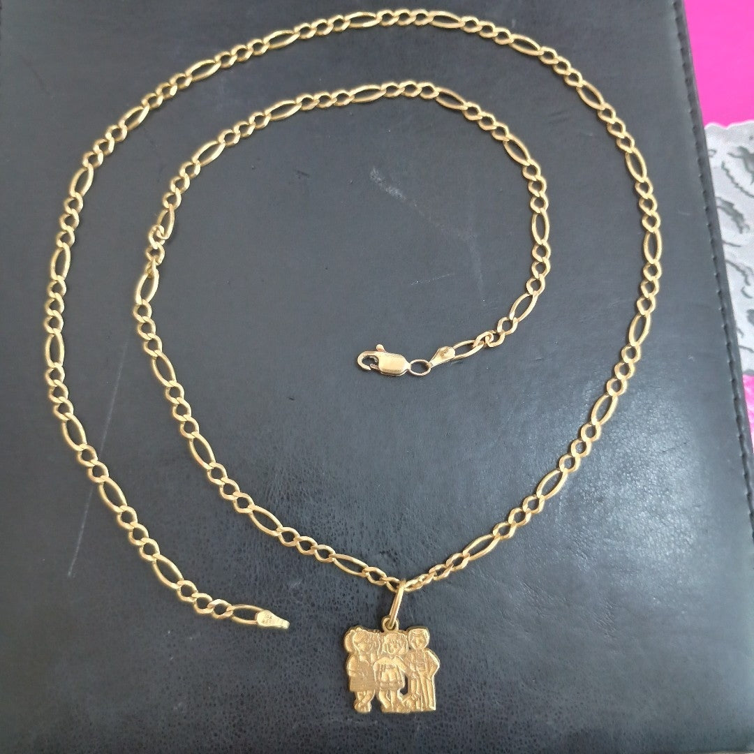 CADENA, DIJE ORO 8 K 11.1 GRMS (SEMINUEVO)