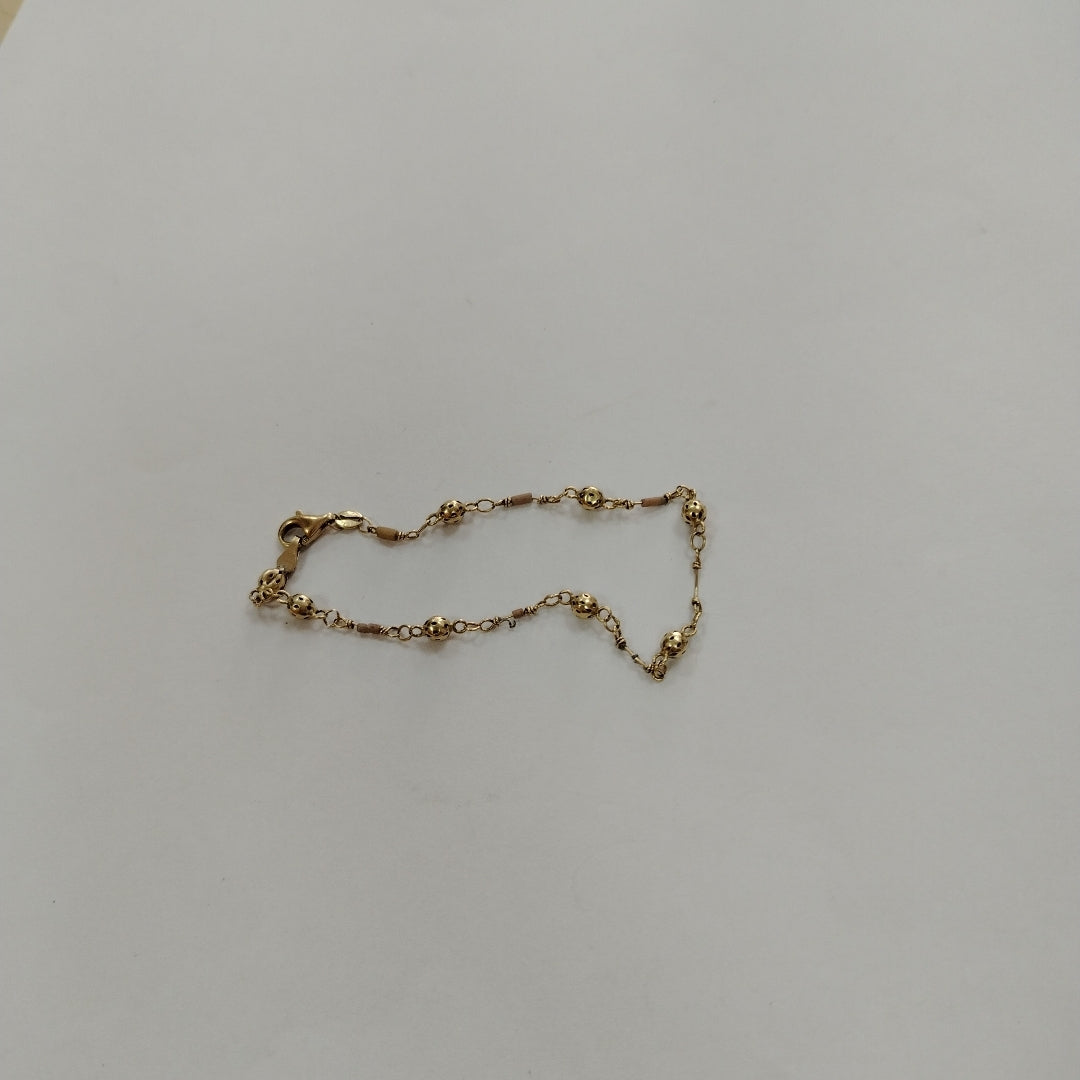 PULSERA ORO 14 K 2.4 GRMS (SEMINUEVO)