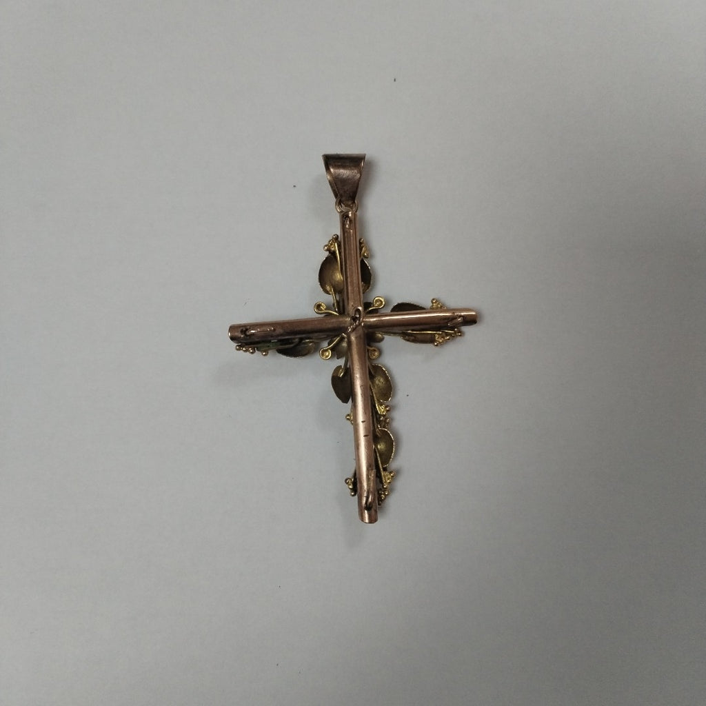 CRUZ,DIJE ORO 8 K 5,10 GRMS (SEMINUEVO)