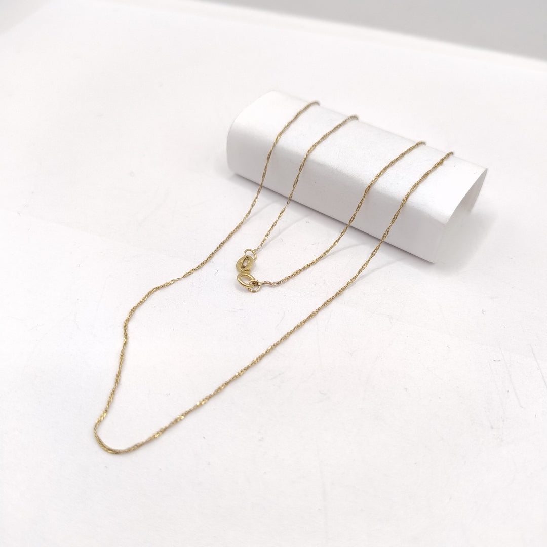 CADENA ORO 10 K 0.9 GRMS (SEMINUEVO)