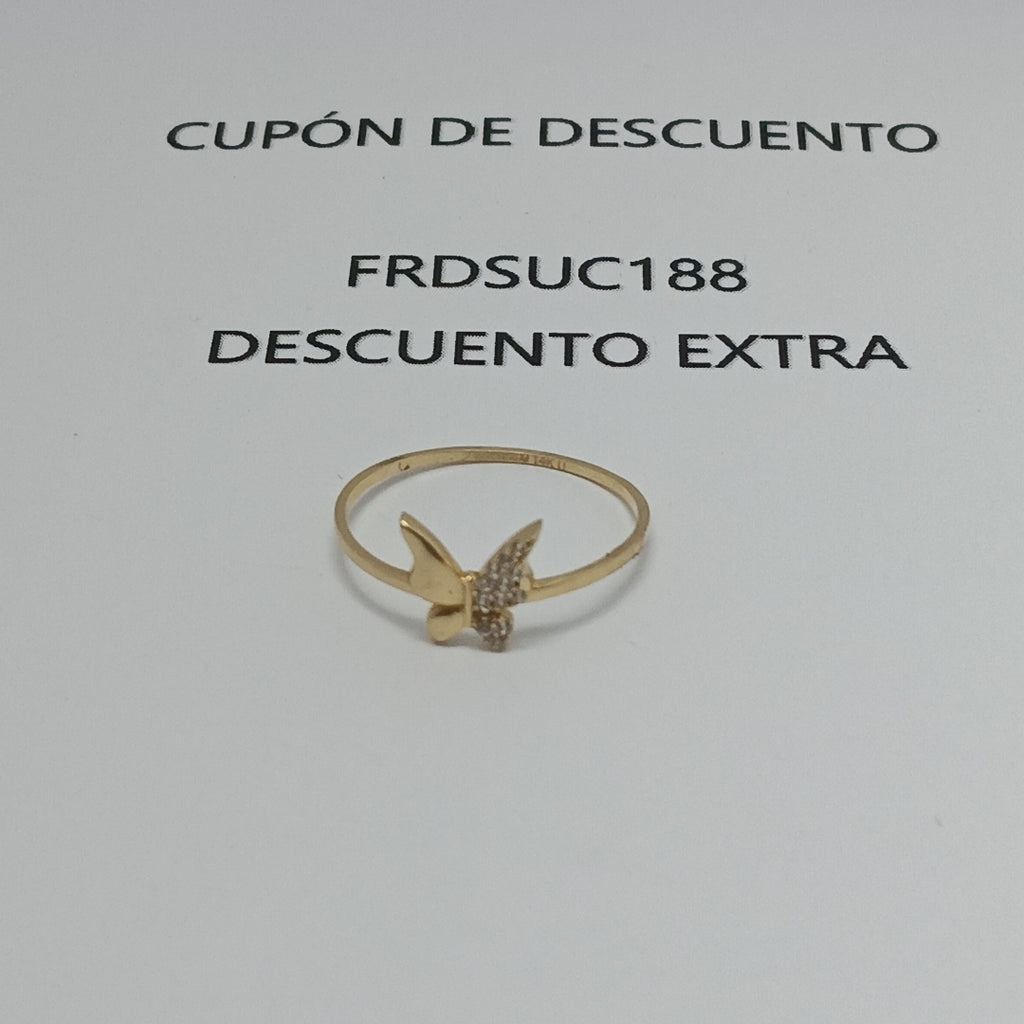 ANILLOS DAMA ORO 14K 1 (NUEVO)