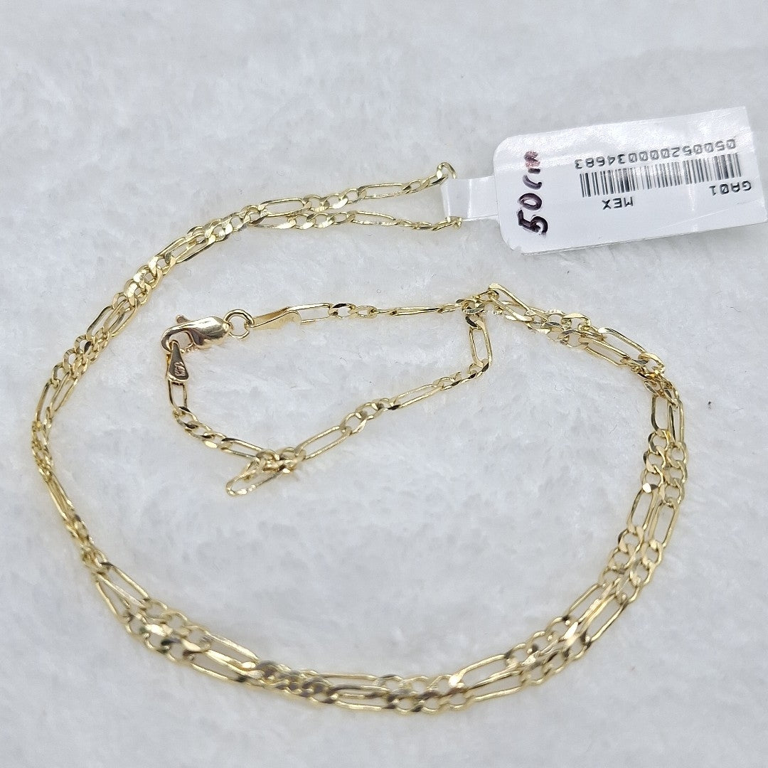 CADENA 3X1 14K 50 CM 4.4 GR (NUEVO)