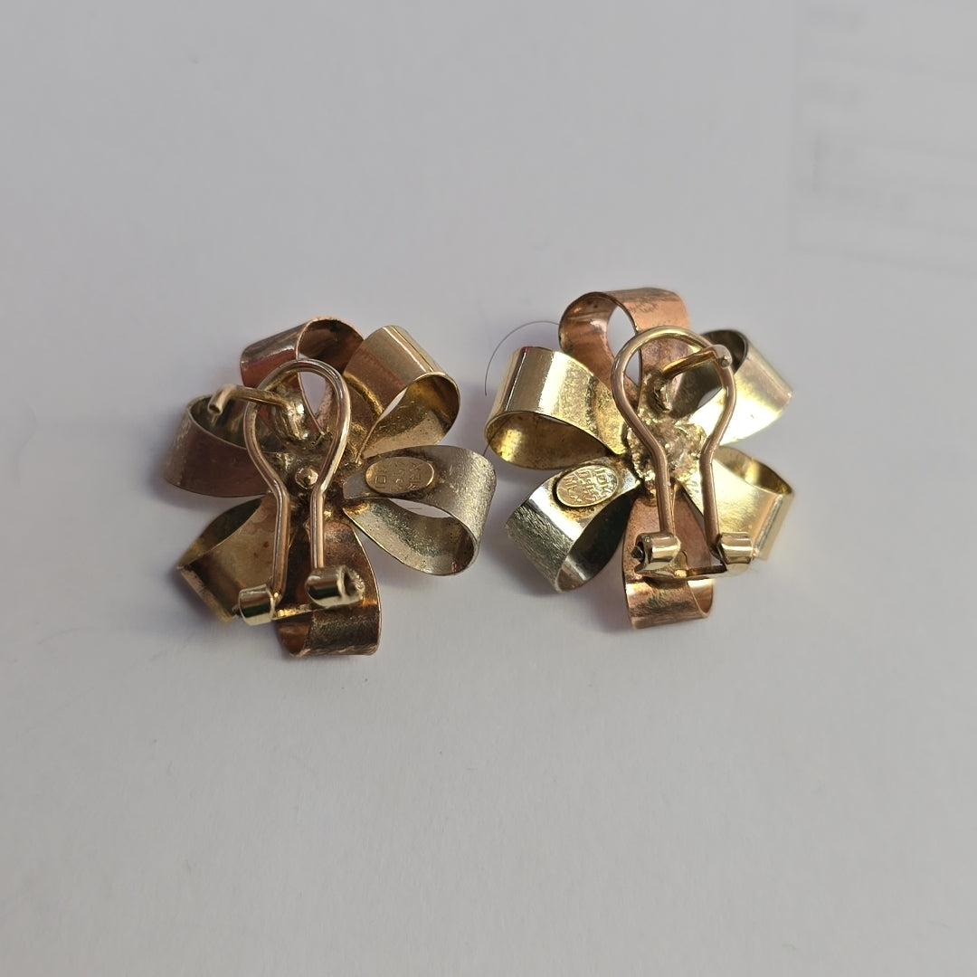 ARETES PAR ORO 8 K 5,30 GRMS (SEMINUEVO)