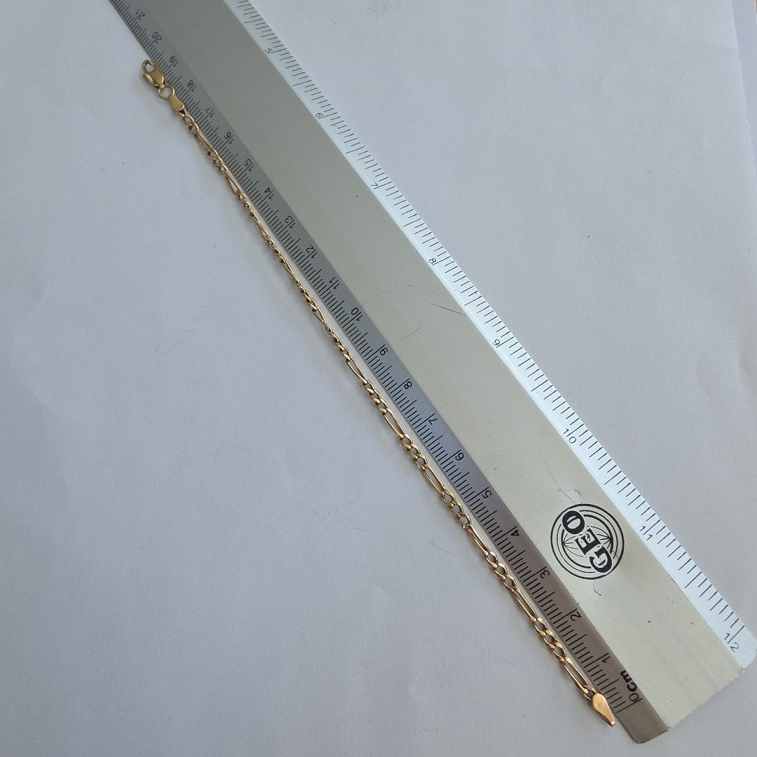 PULSERA ORO 14 K 1.8 GRMS (SEMINUEVO)