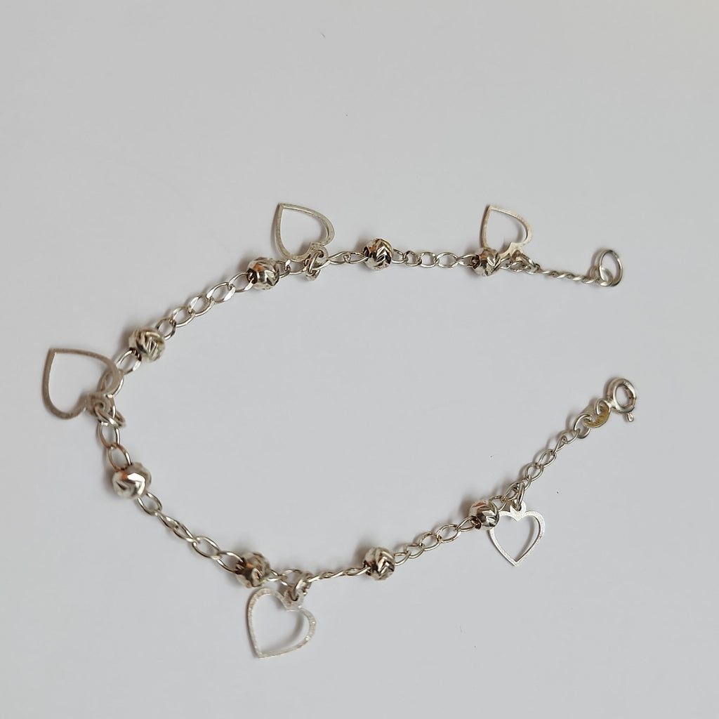 PULSERA TEJIDO ESPECIAL PLATA .925 18 CM 2.7 GR (NUEVO)