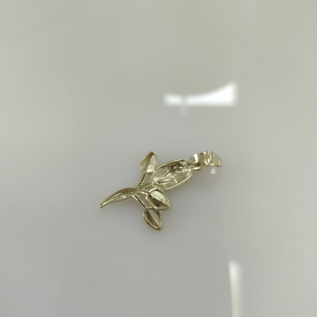 DIJE ROSA 10K 1.4 GR (NUEVO)