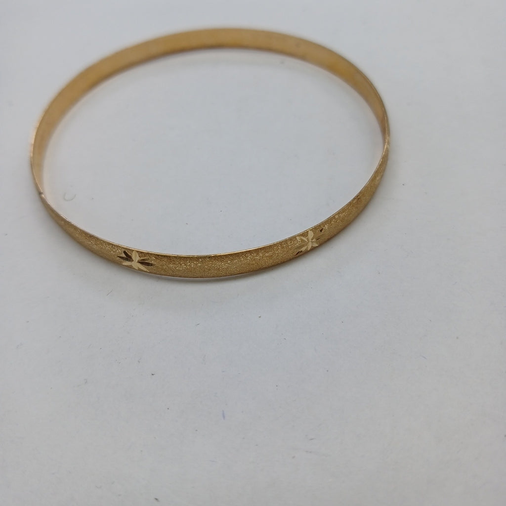 PULSERA RIGIDA ORO 10 K 5.4 GRMS (SEMINUEVO)