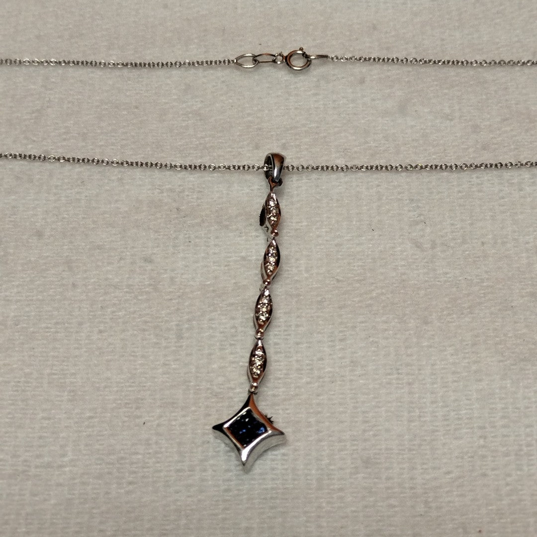 GARGANTILLA ORO BLANCO 14 K 3,50 GRMS (SEMINUEVO)