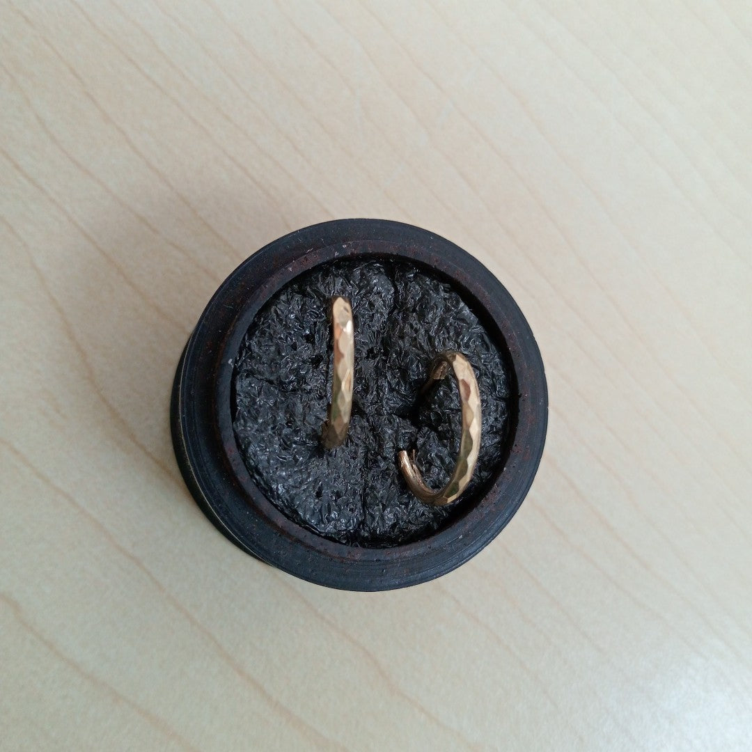 ARETES PAR ORO 10 K 0,70 GRMS (SEMINUEVO)