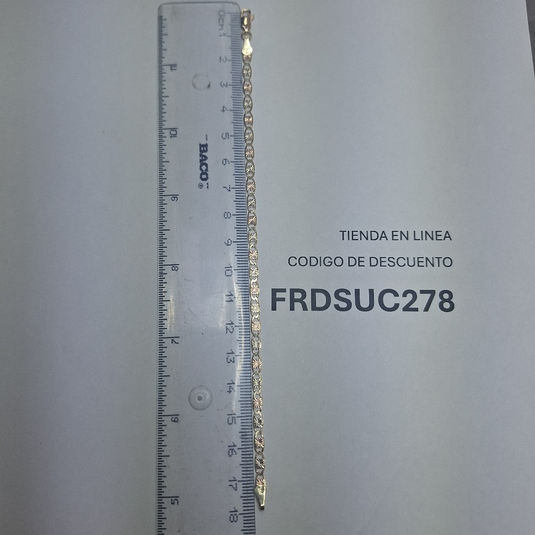 PULSERA GUCHI 14K 18 CM 2.9 GR (NUEVO)