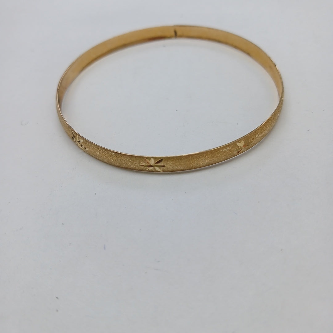 PULSERA RIGIDA ORO 10 K 5.3 GRMS (SEMINUEVO)