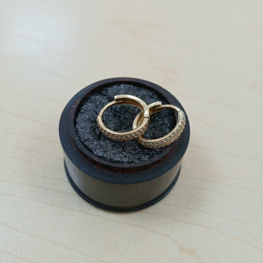 ARETES PAR ORO 10 K 1,70 GRMS (SEMINUEVO)