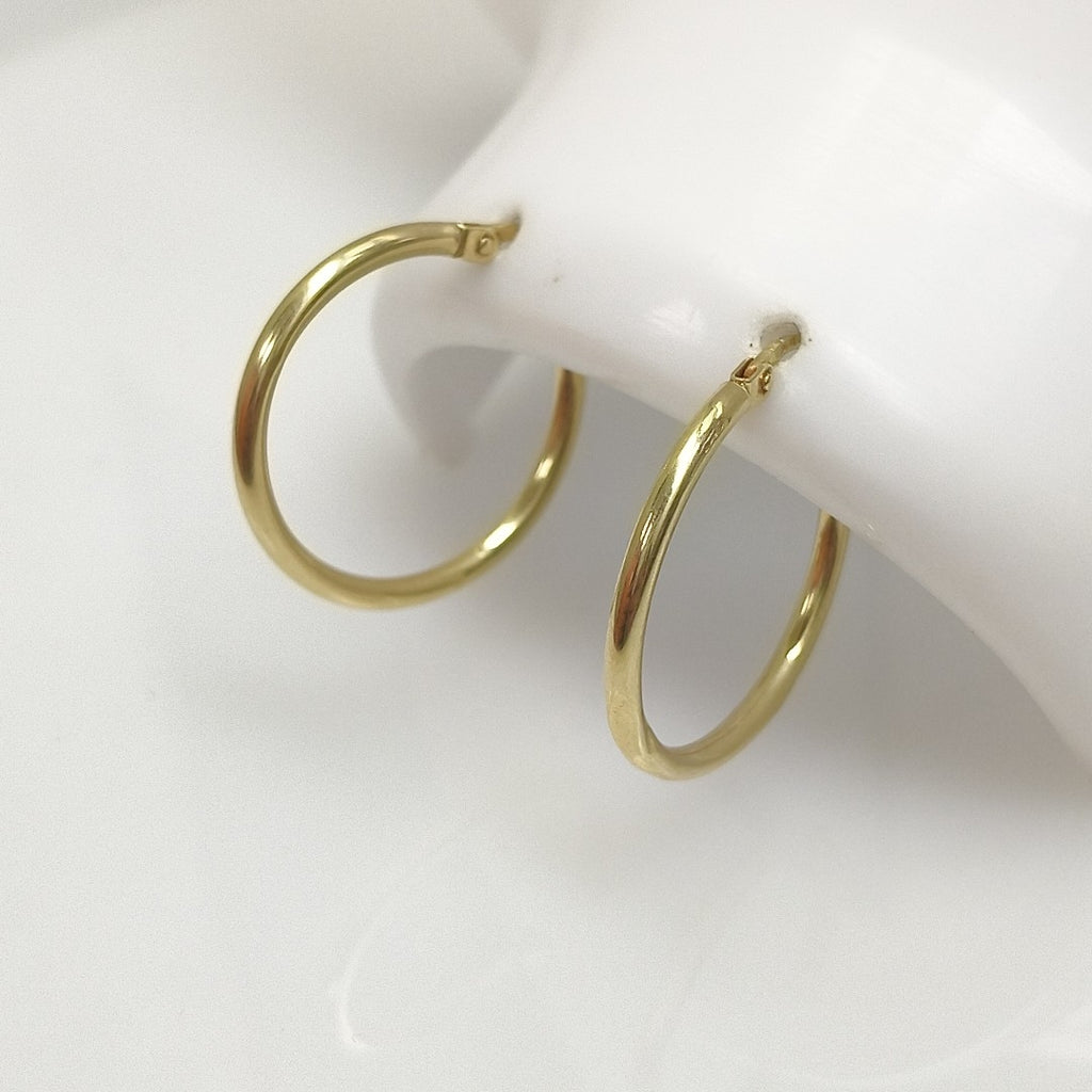 ARRACADAS PAR ORO 14 K 1.1 GRMS (SEMINUEVO)