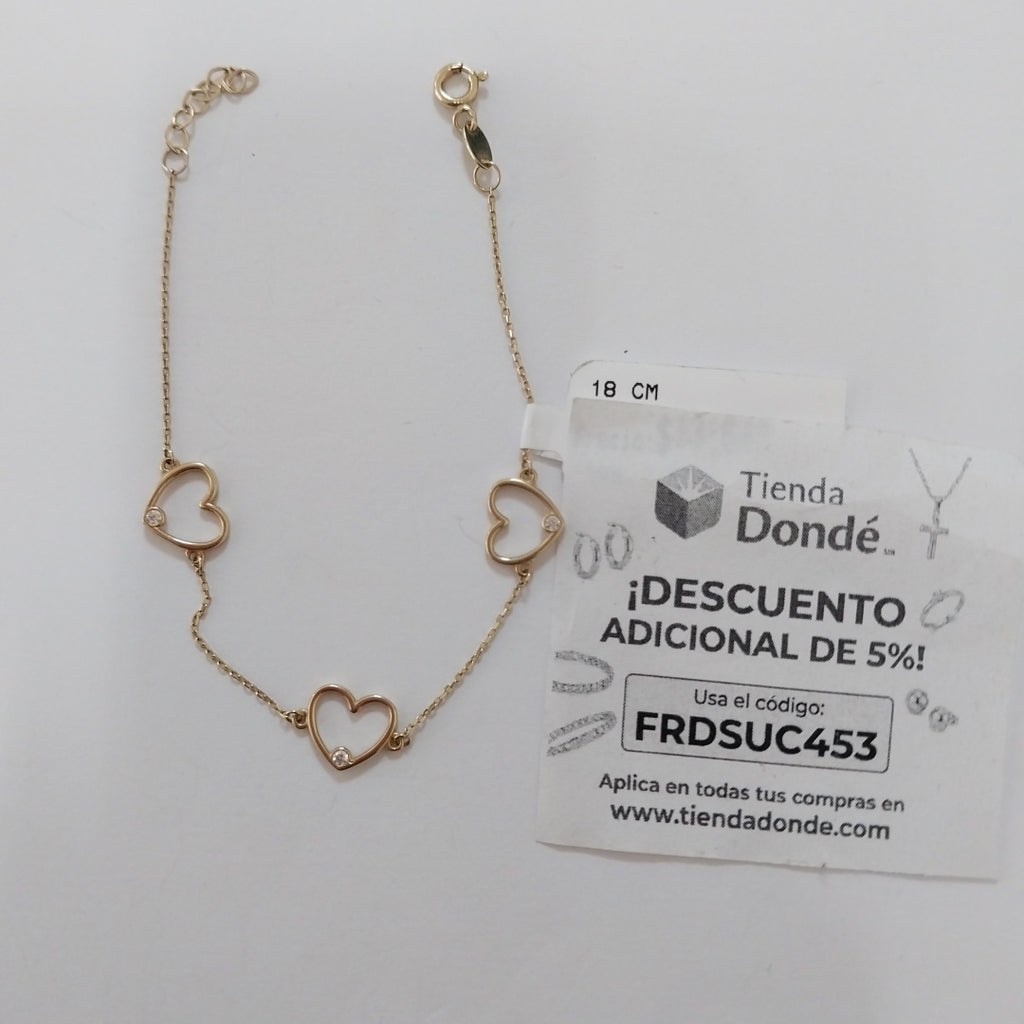 PULSERAS DAMA ORO 14K 1.5 (NUEVO)