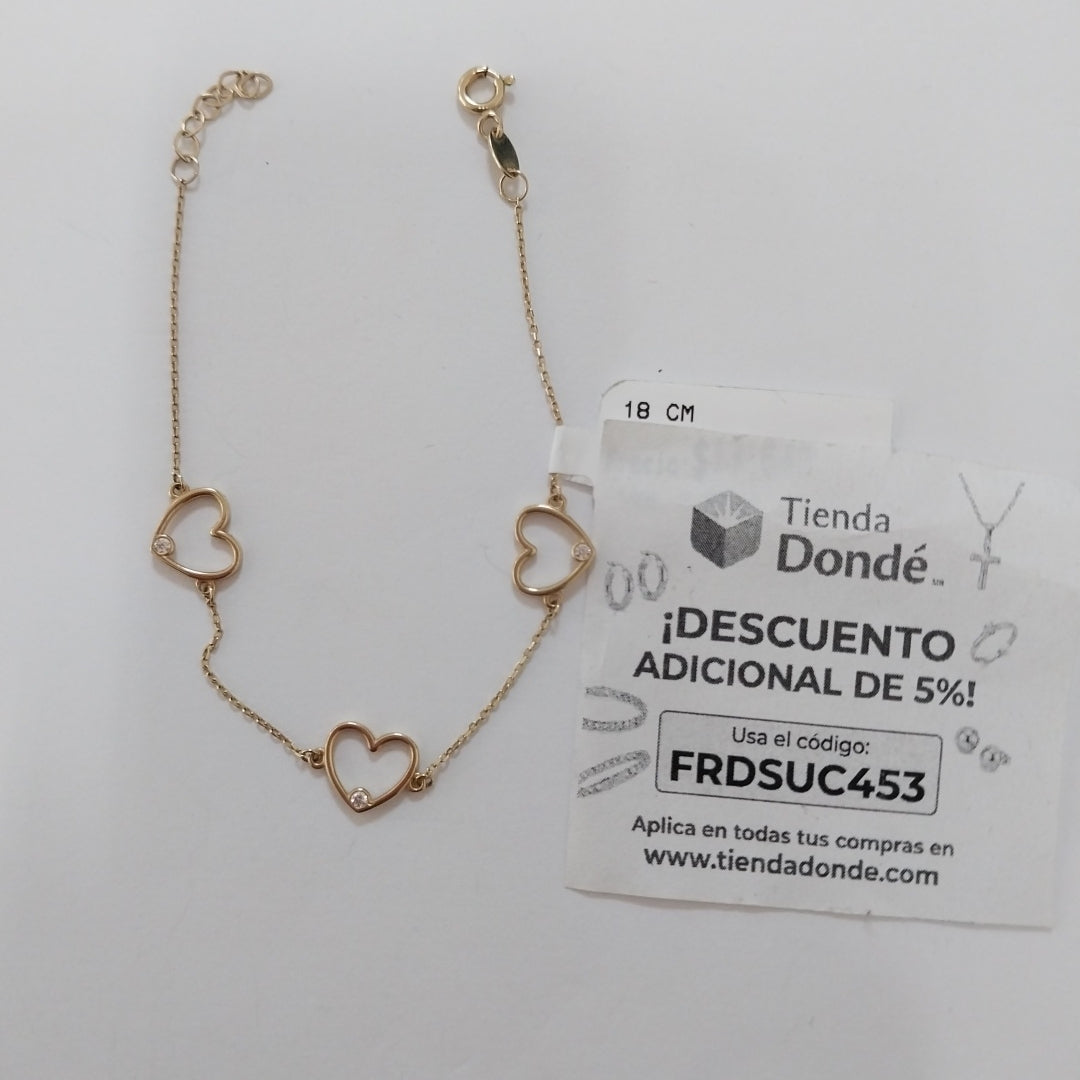 PULSERAS DAMA ORO 14K 1.5 (NUEVO)