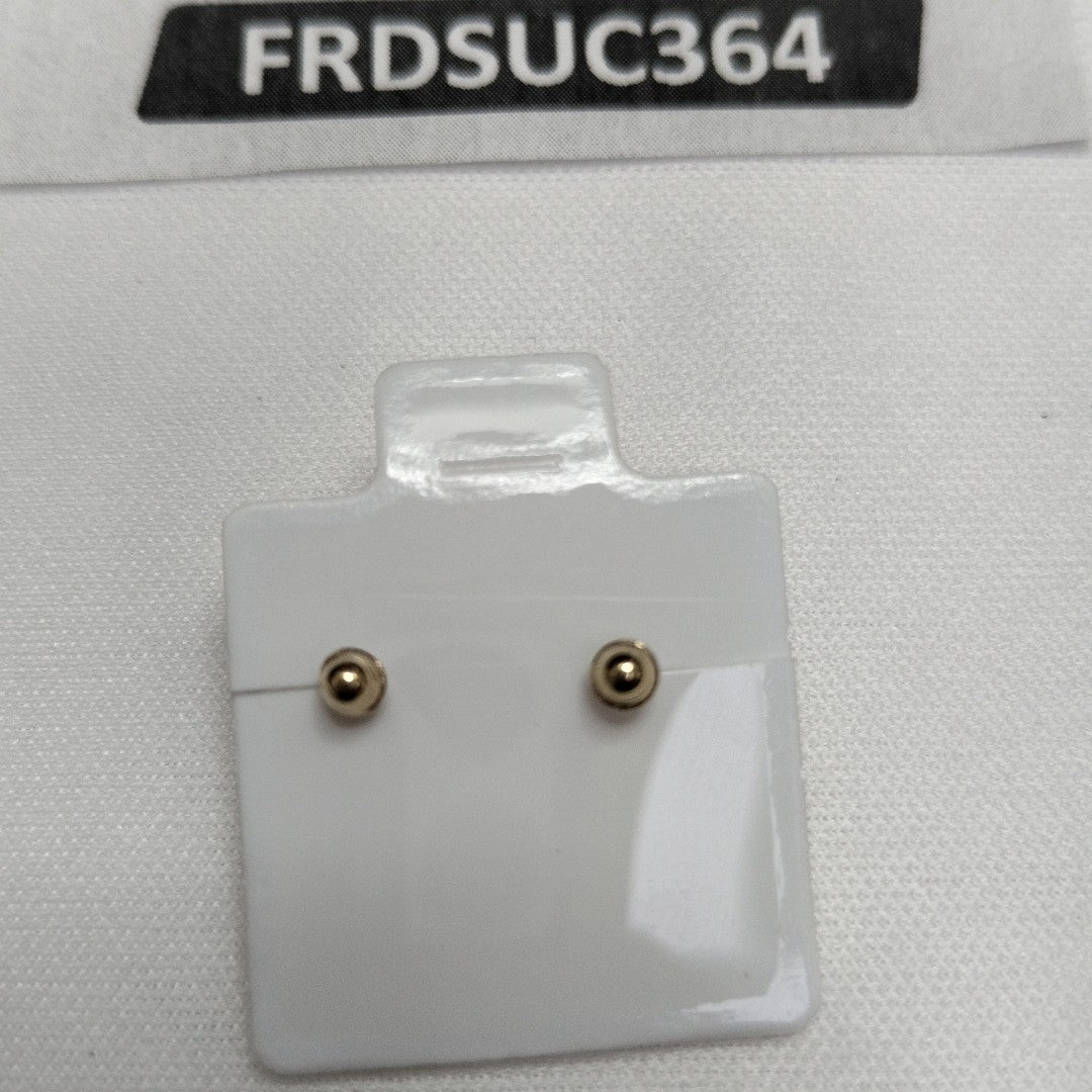 BROQUELES BROQUEL FIG MOÑO C CIRCONIA 14K 0.2441 GR (NUEVO)