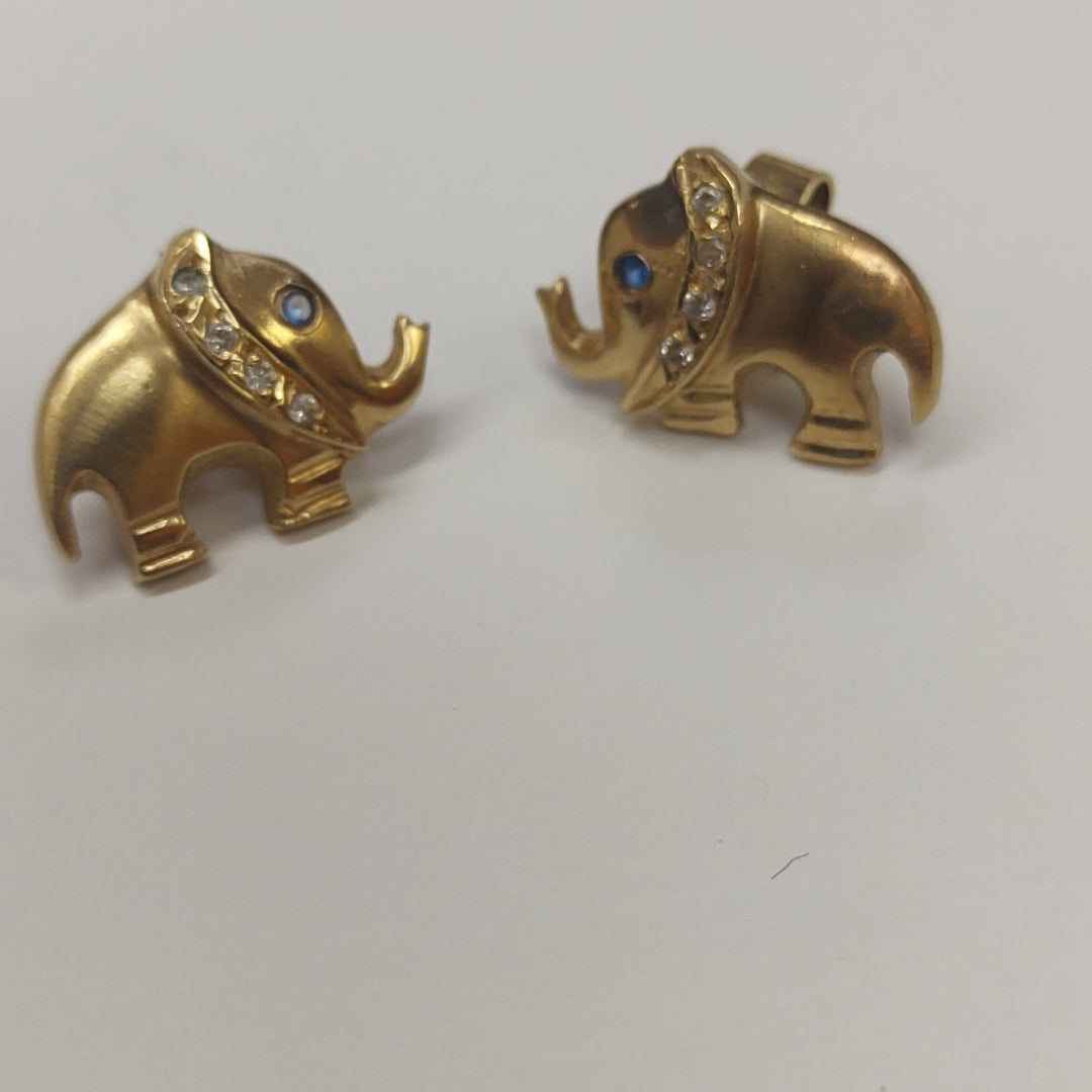 BROQUELES PAR ORO 14 K 3,70 GRMS (SEMINUEVO)