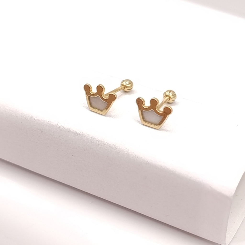 BROQUELES PAR ORO 14 K 0.6 GRMS (SEMINUEVO)