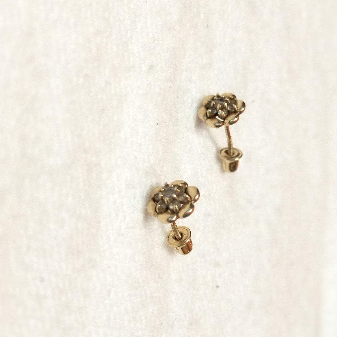 BROQUELES PAR ORO 10 K 0,60 GRMS (SEMINUEVO)