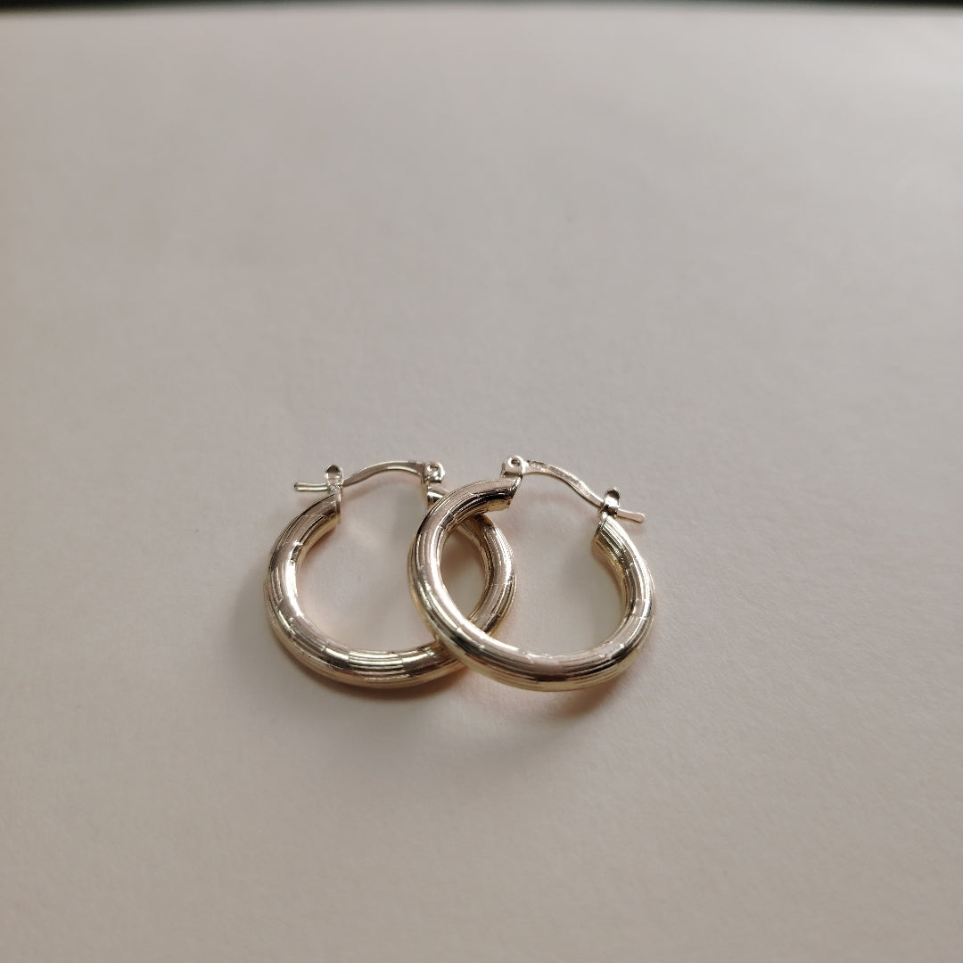 ARETES ARRACADAS 14K 2.8 GR (NUEVO)