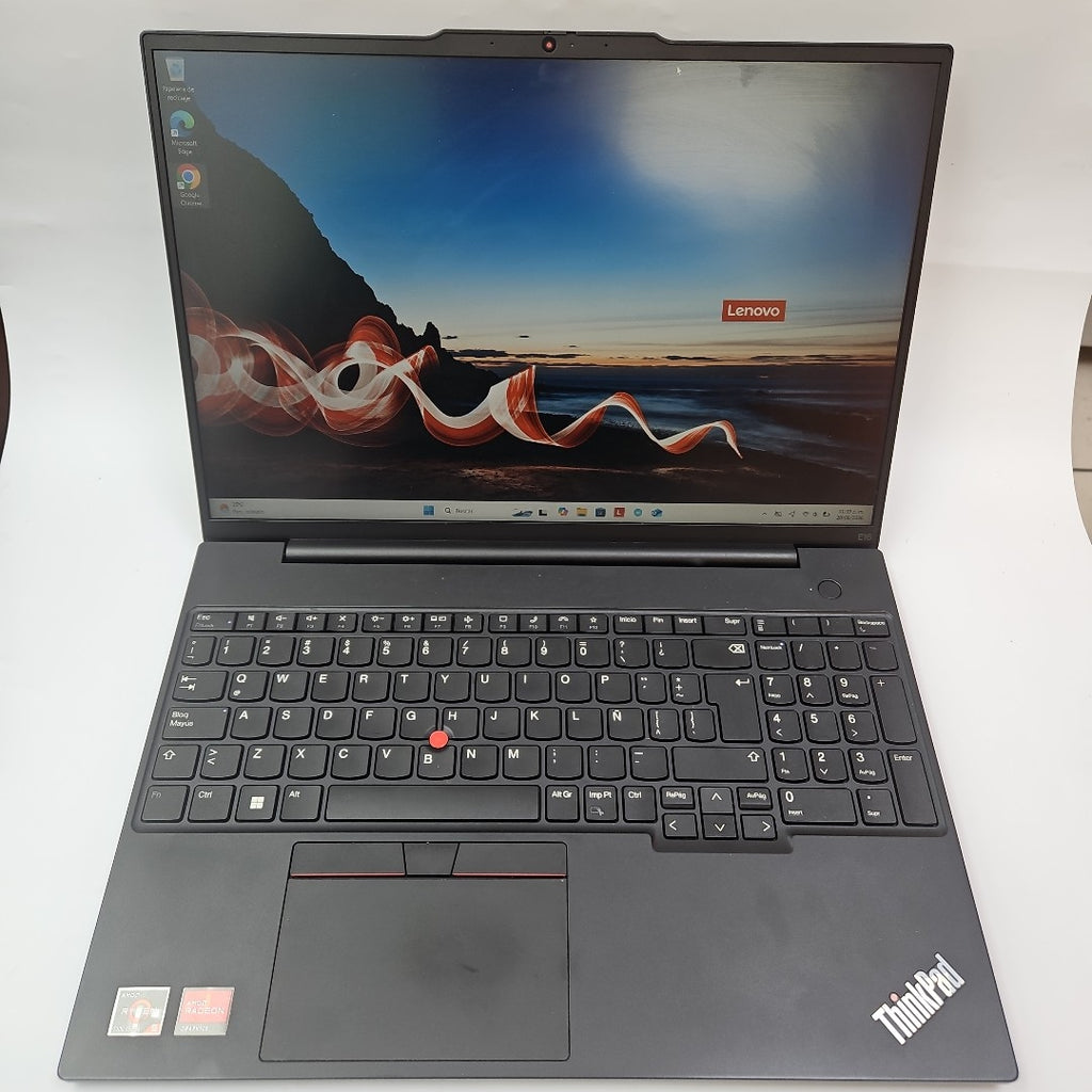 LAPTOP LENOVO THINKPAD E16 GEN 1 (2024) 256 GB SSD 16 GB RAM (SEMINUEVO)