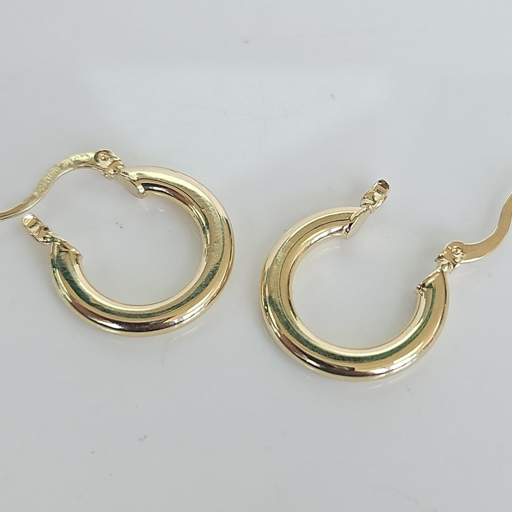 ARETES ARRACADAS 14K 1.5 GR (NUEVO)