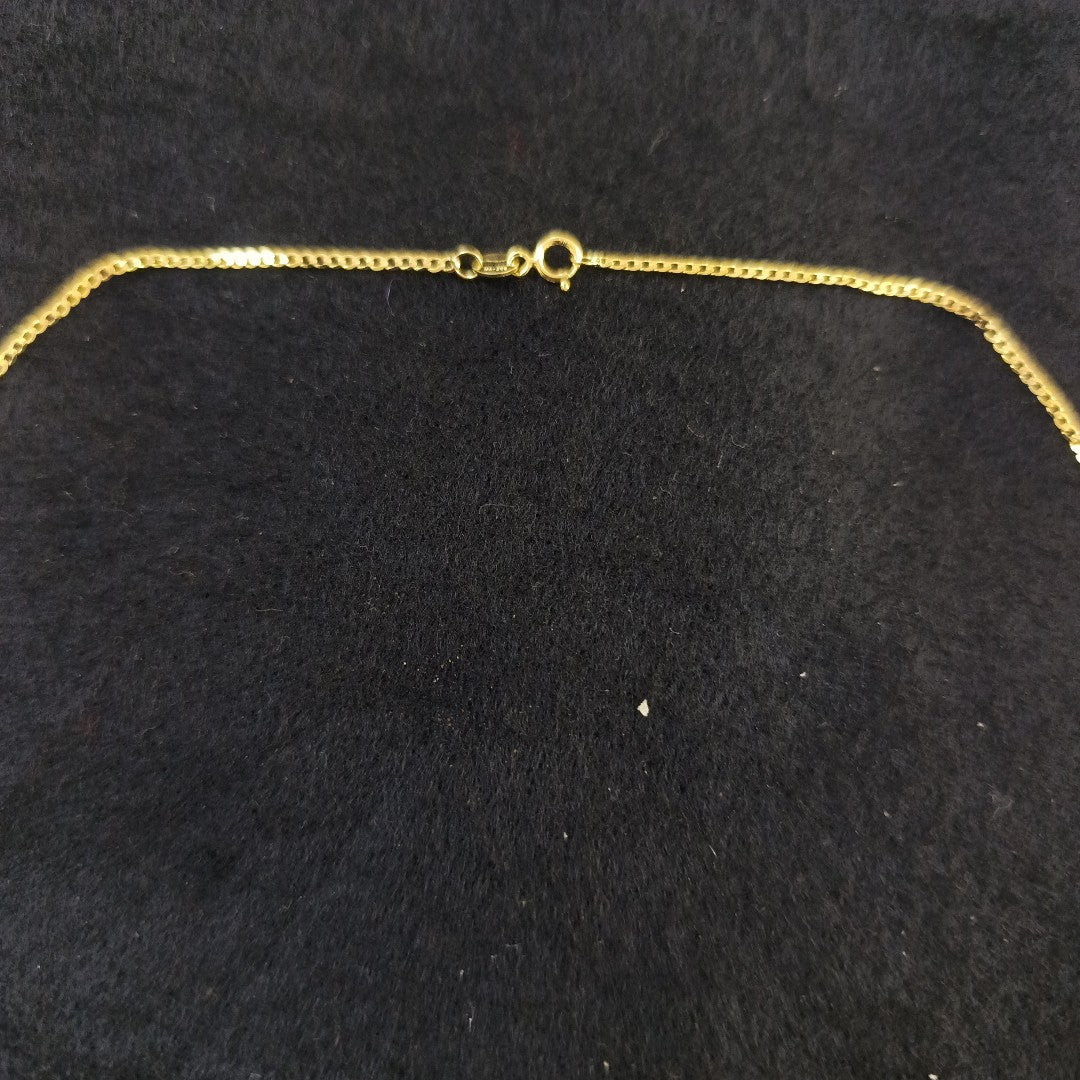 CADENAS BARBADA AMARILLA ORO 14K 2.2 (NUEVO)