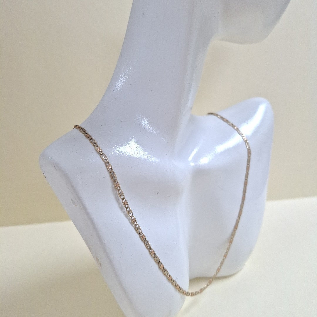 CADENA ORO COMBINADO 10 K 2 GRMS (SEMINUEVO)