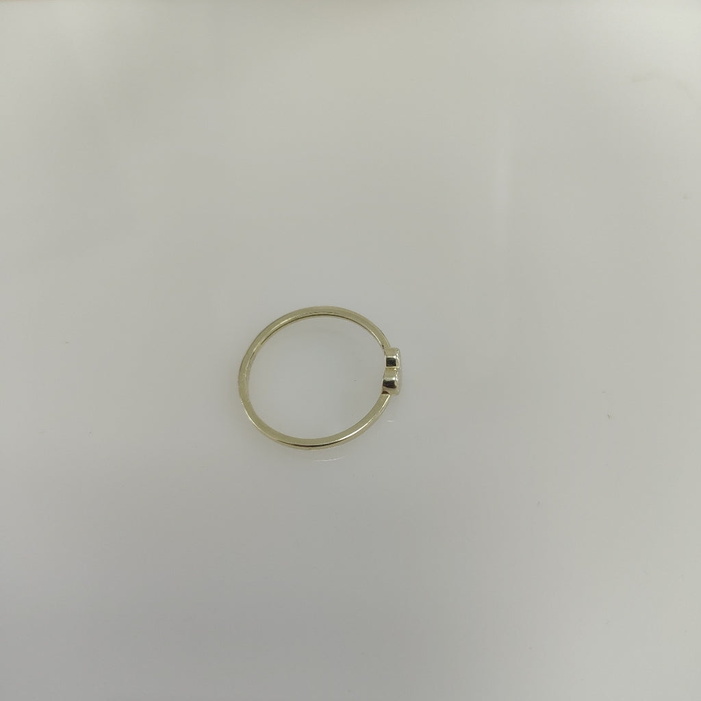 ANILLOS ANILLITO FIG CORAZON 10K TALLA 8 1.2 GR (NUEVO)