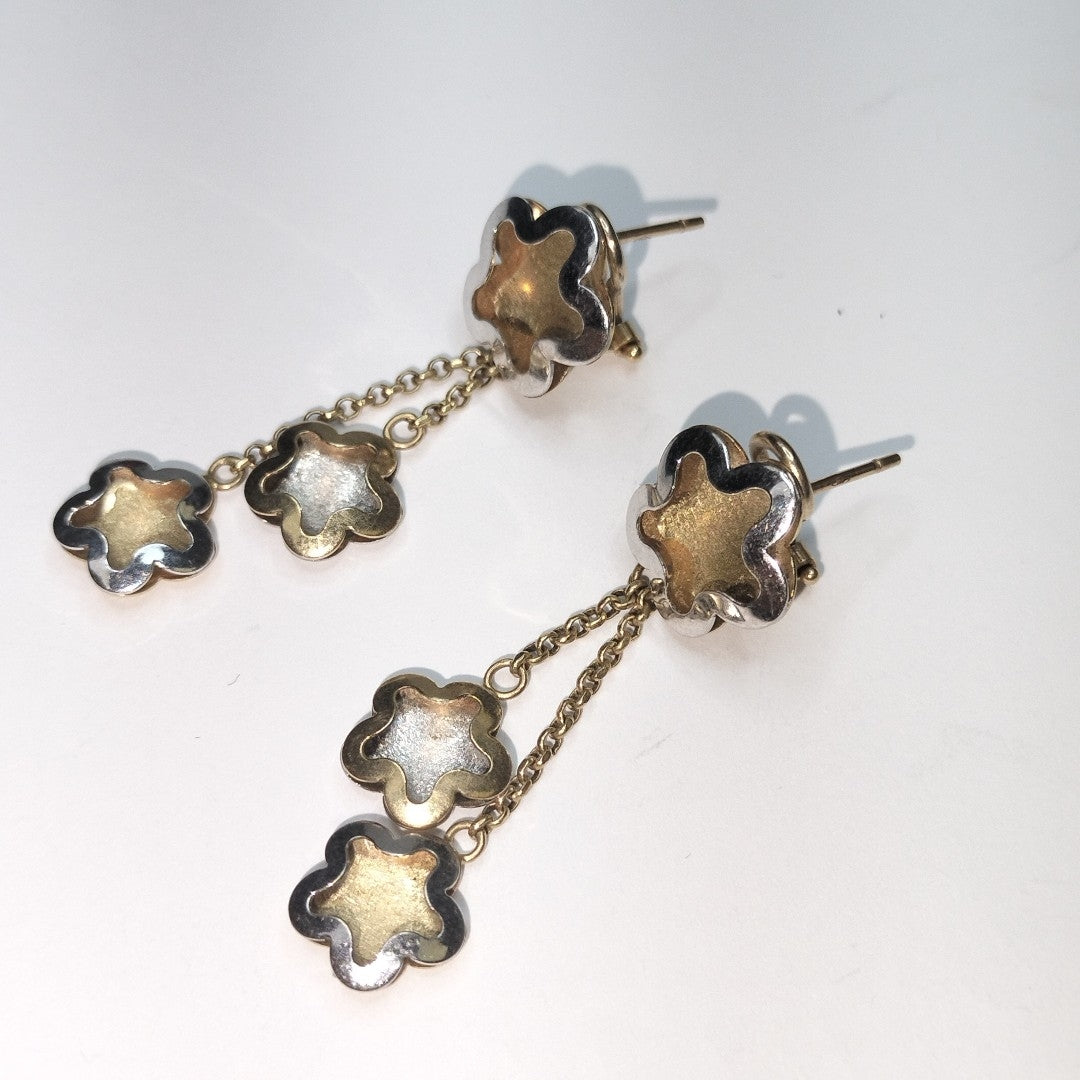 ARETES PAR,BRAZALETE ORO 14 K 5,10 GRMS (SEMINUEVO)