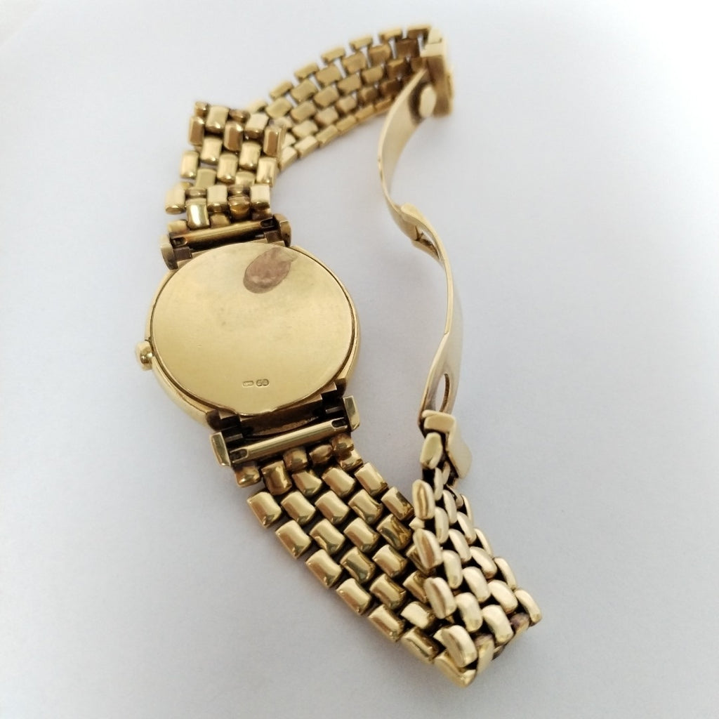 RELOJ CAJA Y PULSO ORO ORO 18 K 67.4 GRMS (SEMINUEVO)