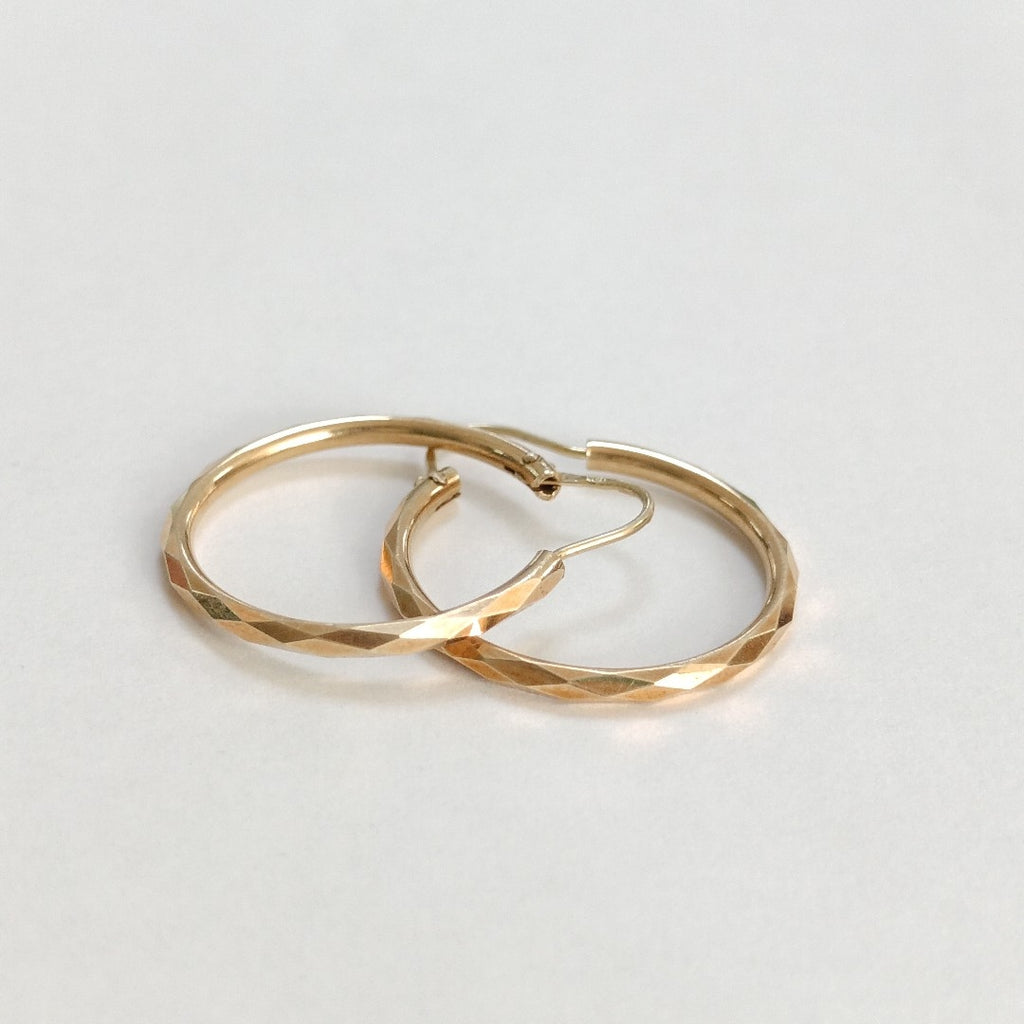ARRACADAS PAR ORO 14 K 2 GRMS (SEMINUEVO)