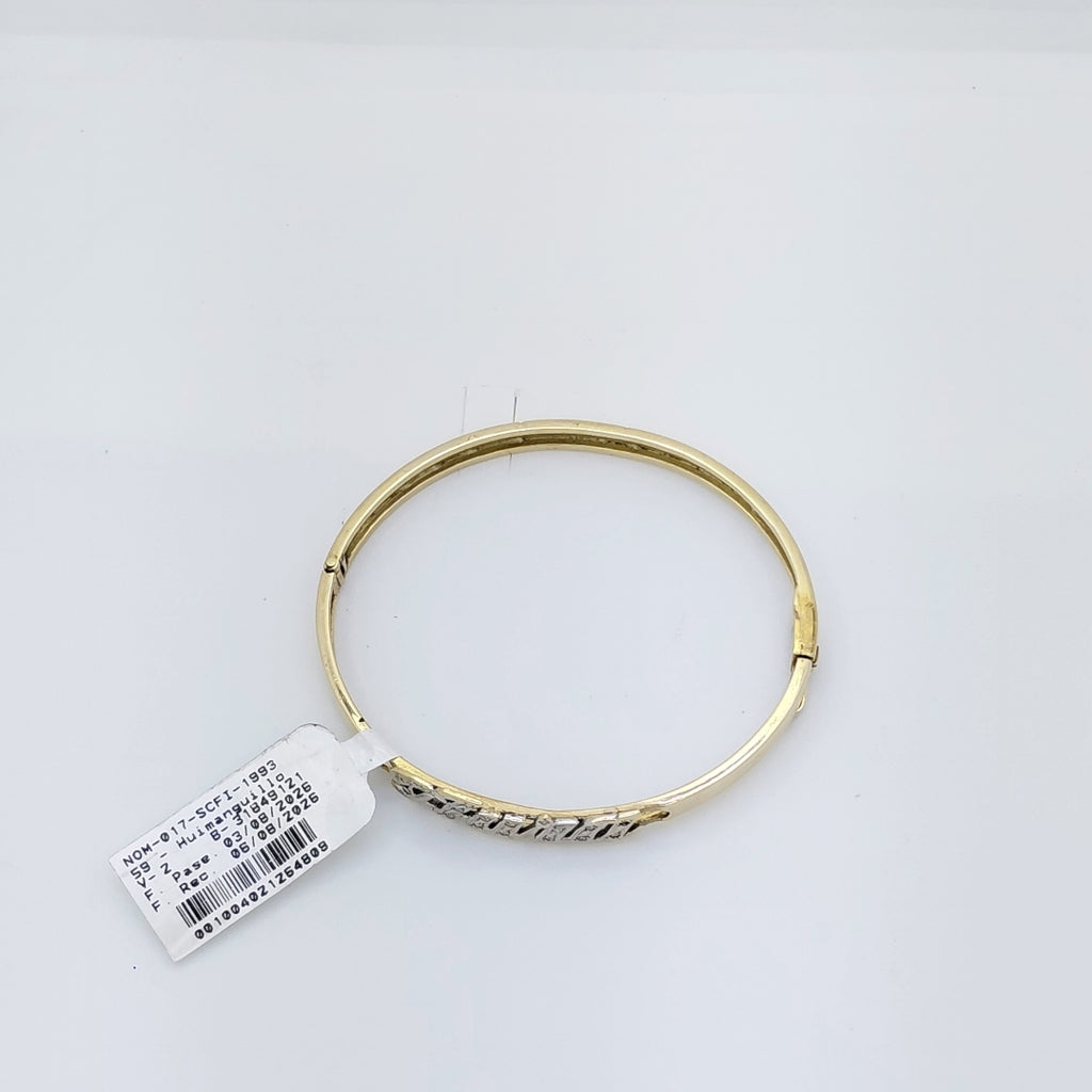 PULSERA RIGIDA ORO 14 K 15,40 GRMS (SEMINUEVO)