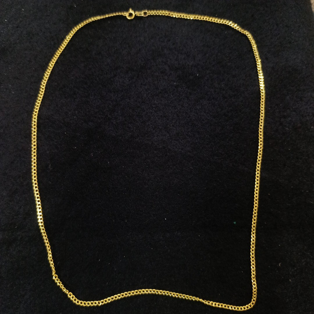 CADENAS BARBADA AMARILLA ORO 14K 1.9 (NUEVO)