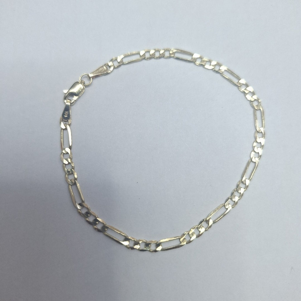 PULSERA TEJIDO 3X1 14K 18 CM 2.5 GR (NUEVO)