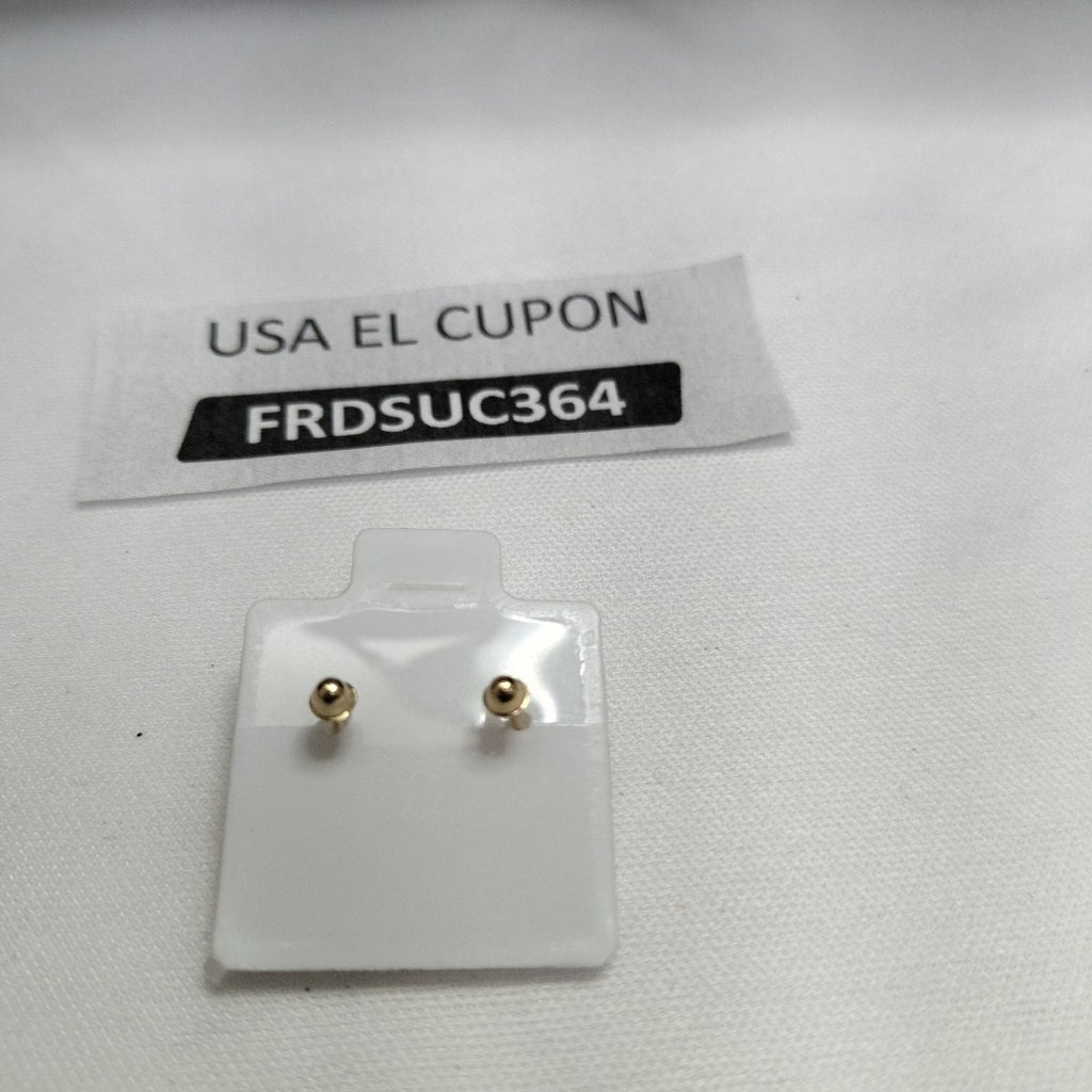 BROQUELES BROQUEL C CIRCONIA 14K 0.27 GR (NUEVO)