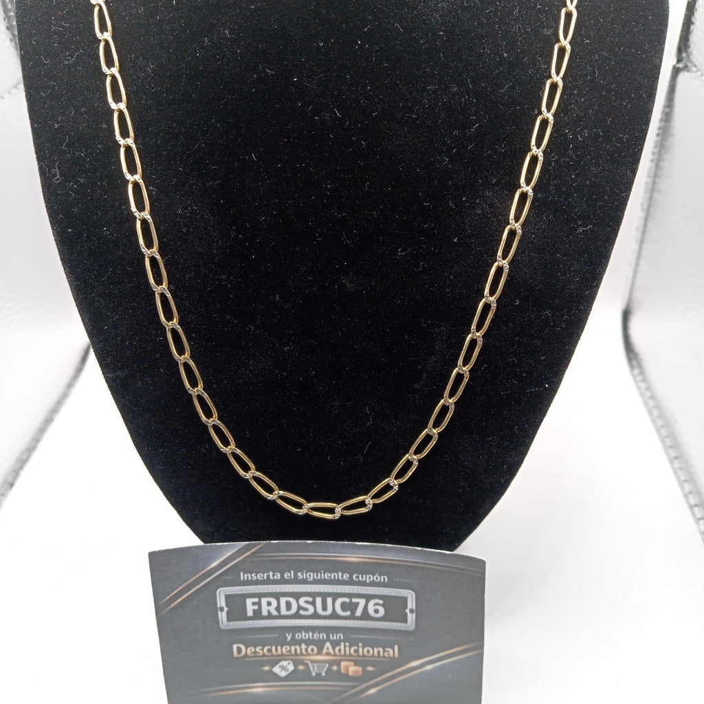 CADENA ORO,RODIADO 14 K 13,20 GRMS (SEMINUEVO)