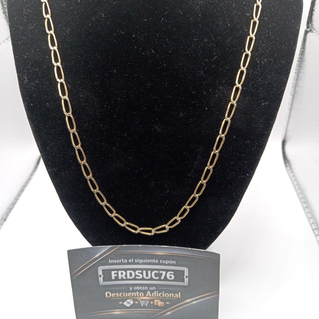 CADENA ORO,RODIADO 14 K 13,20 GRMS (SEMINUEVO)