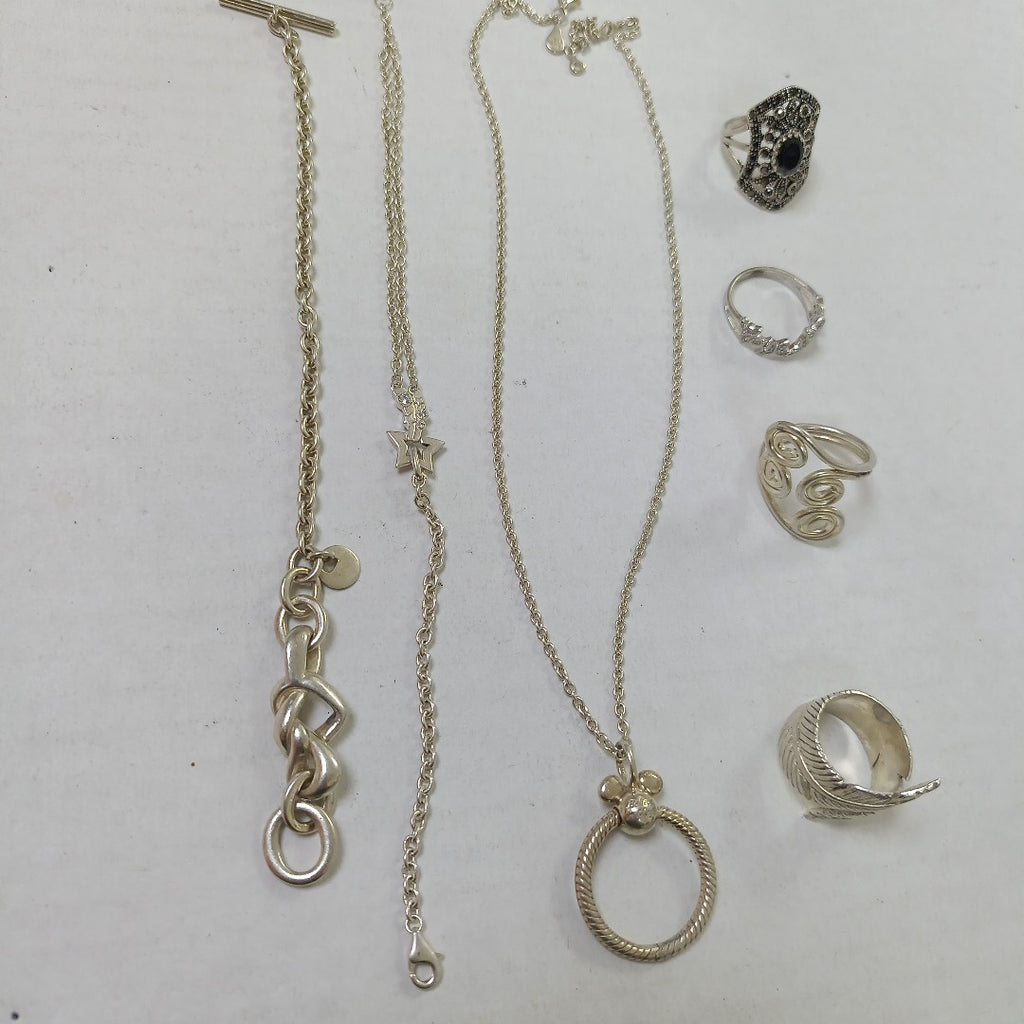 ANILLITO,CADENA,PULSERA PLATA 54,00 GRMS (SEMINUEVO)