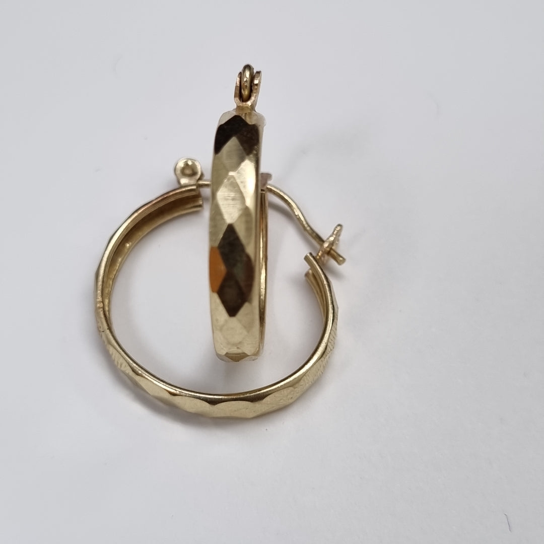ARRACADAS PAR ORO 14 K 2,60 GRMS (SEMINUEVO)