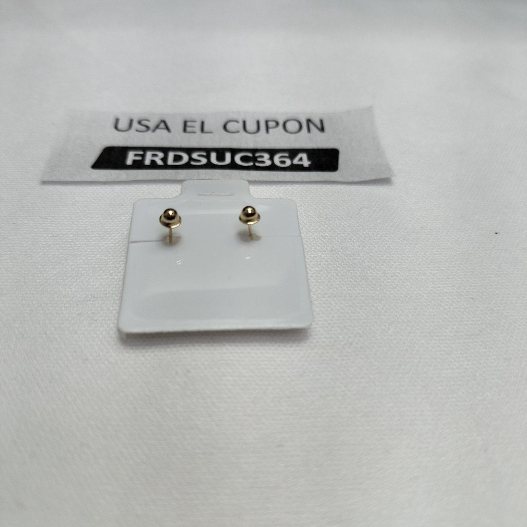 BROQUELES BROQUEL FIG CORAZON 14K 0.23 GR (NUEVO)